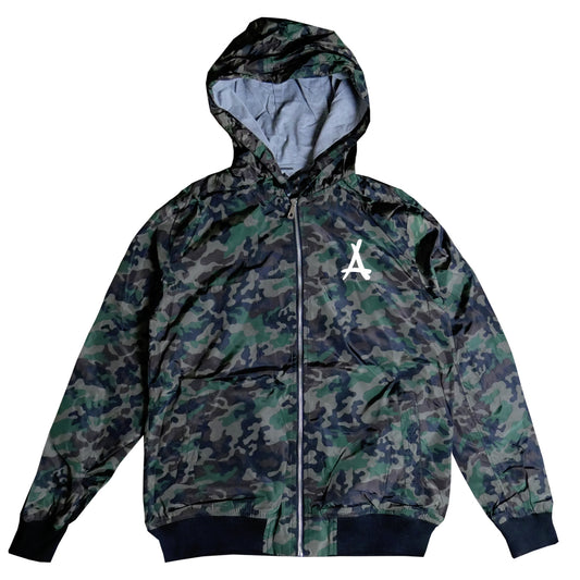 CAMO LOGO WINDBREAKER