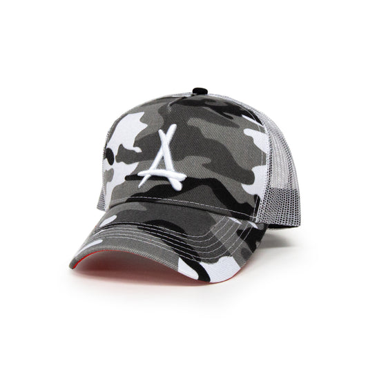 CITY CAMO MESH TRUCKER