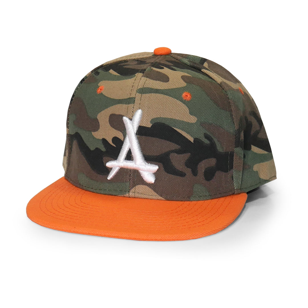 Classic A Snapback (CAMO REMIX)