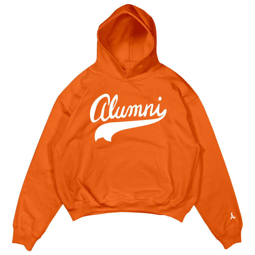 Script Logo Team Hoodie (Orange)