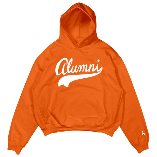 Script Logo Team Hoodie (Orange)